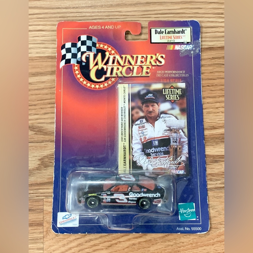 1998 Winner s Circle Dale Earnhardt 2 of 13 Card and 1:64 Car Collectible